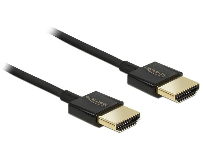 Delock HDMI Cable a Male HDMI a Male Slim 1,5M
