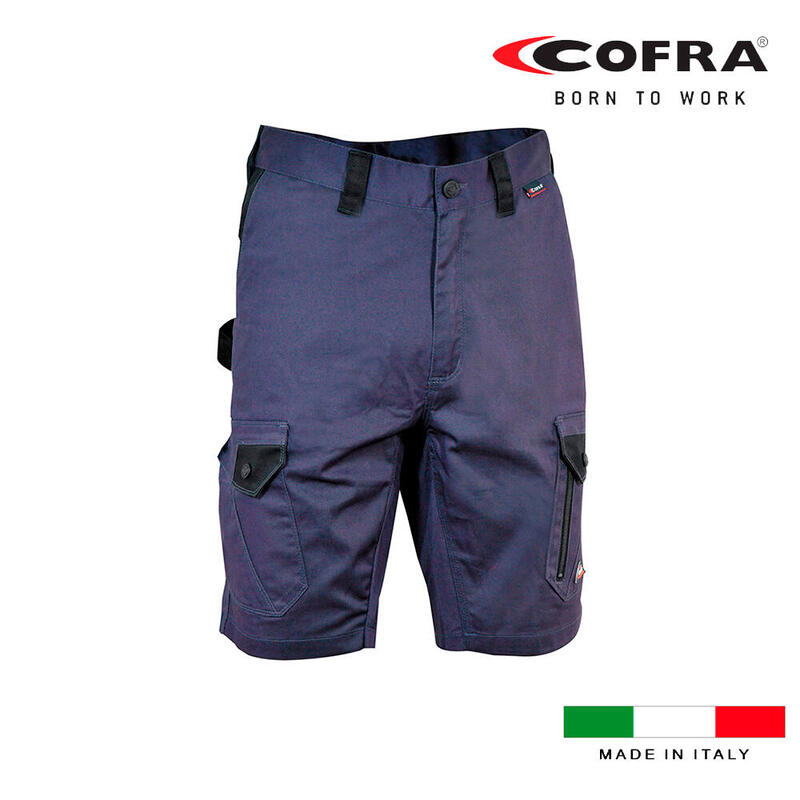 Cofra Bermuda Kediri Blue Marino Black Size 44