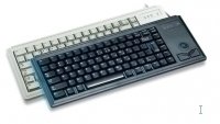 Cherry Teclado English Tas G84-4400 Corded Negro Trackball USB