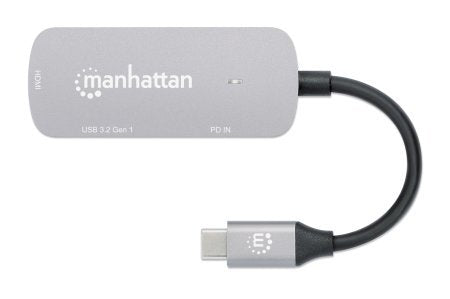 Manhattan Adapter USB-C a HDMI 3-IN-1 Docking With Pd