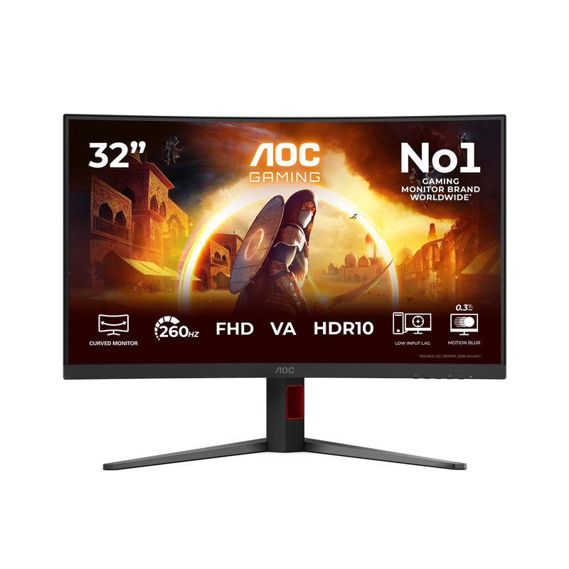 Aoc 31,5 C32G4Z 16:09 HDMI + DP + USB Curved Bl Network