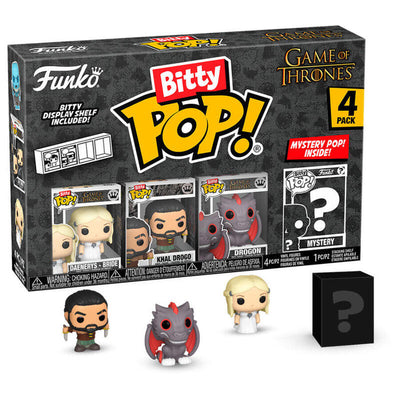 Blister 4 Figuras Bitty Pop Set Of Tronos Khaleesi — image 1