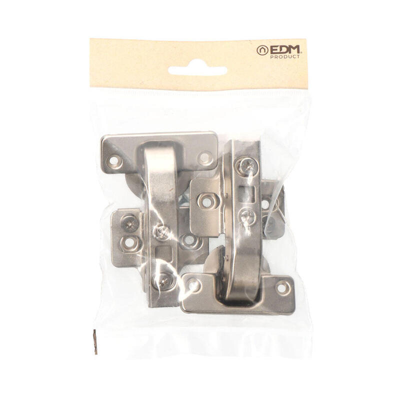 EDM Blister Hinge Cazoleta 90º Piston Rinconera BC13 Zn