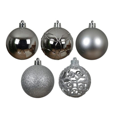 Bolas Decoración Tree Christmas Ø6CM, Silver Box 35 Units — image 1