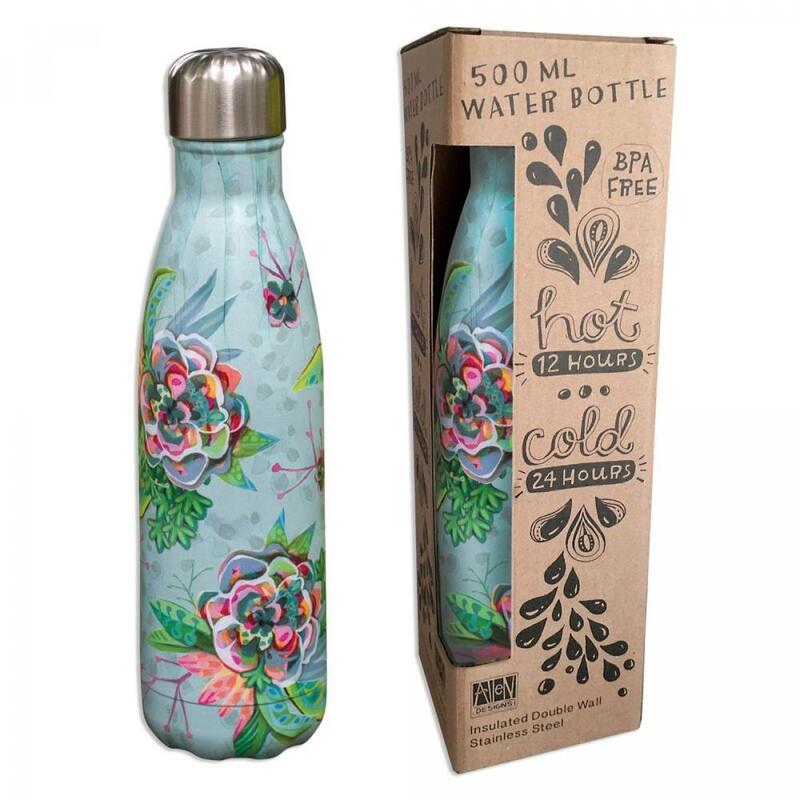 Enesco Bottle Isotermica Flores