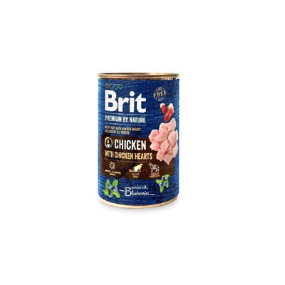 Brit Premium By Nature Pollo And Corazones - Comida Húmeda Perros - 400G — image 1
