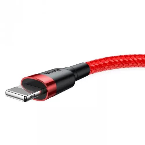 Baseus Cable Charging / Datos Cafule USB a Lightning 1.5A 2M, Red — image 1