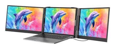 Blackview Double Portable Monitor DCM8 Pro 15.3'' For Laptops Wtih Sound System And 2 X Type-c Ports, Gray Eu — image 1