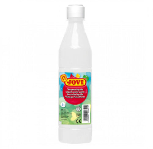 Jovi Témpera Líquida School Bottle 500ML White — image 1