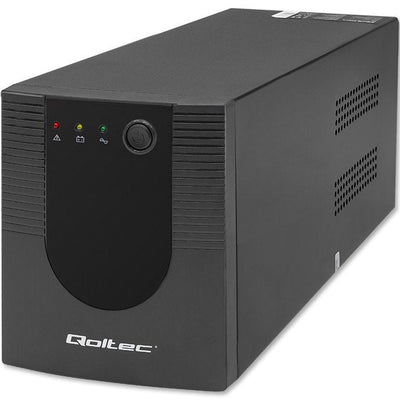 Qoltec 53776 Uninterruptible Power Supply Line Interactive Monolith 1500VA 900W — image 1
