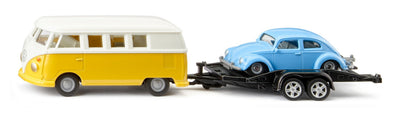 Siku Super Vw T1 With Remolque And Vw Escarabajo, Model Vehículo 10256700000 — image 1