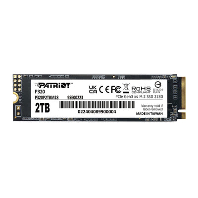 Patriot Drive SSD 2TB M.2 P320 PCIE 3.0 NVMe 3000/2200 PE999 — image 1