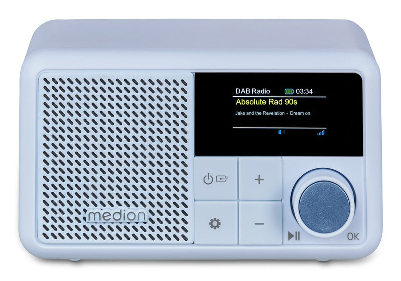 Medion Life® S66822 Tragbares Dab + Radio Blue