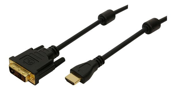 Logilink HDMI Cable a DVI-d M/M 2M Black CH0004