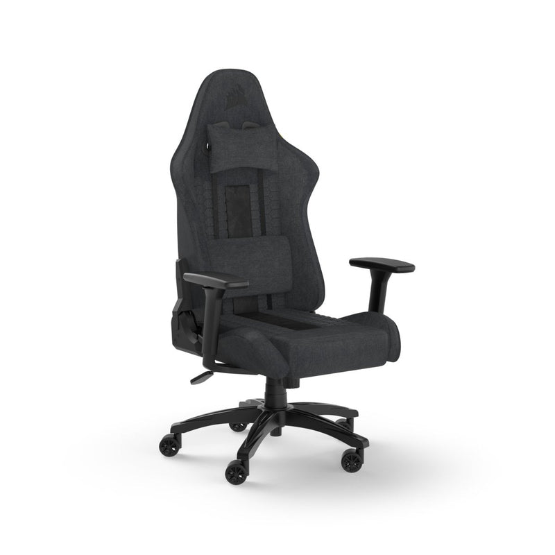 Corsair Chair Gaming TC100 Relaxed Leatherette Fabric Grey/Black CF-9010052-WW