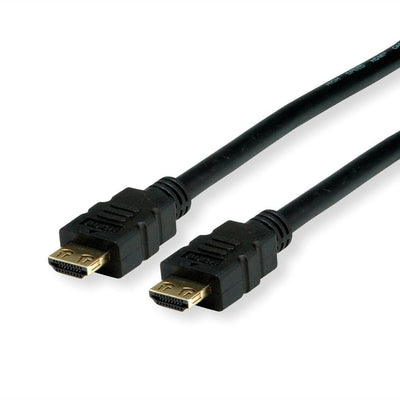 Value 4K HDMI Ultra HD Cable With Ethernet, St St, Black 5M — image 1