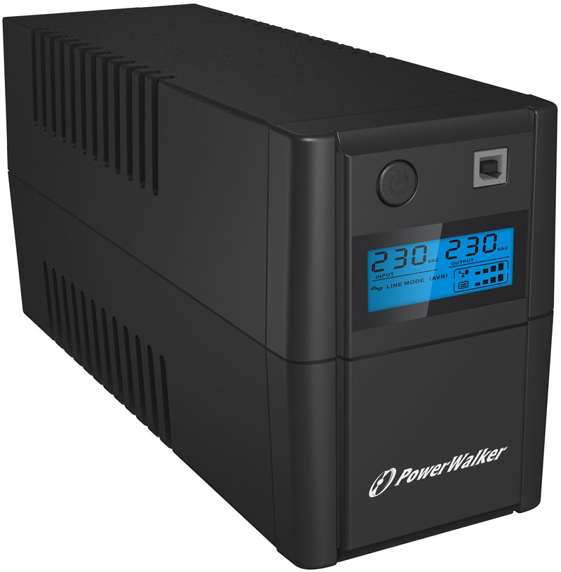Powerwalker Vi 650 Shl Schuko UPS (ups) Line Interactive 650VA 360W 2 Salidas AC