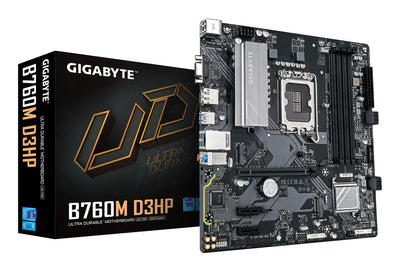 Gigabyte Motherboard B760M D3HP LGA1700/ B760/ DDR5/ 1 X D-sub/ 1 X DisplayPort/ 1 X HDMI/ microATX — image 1
