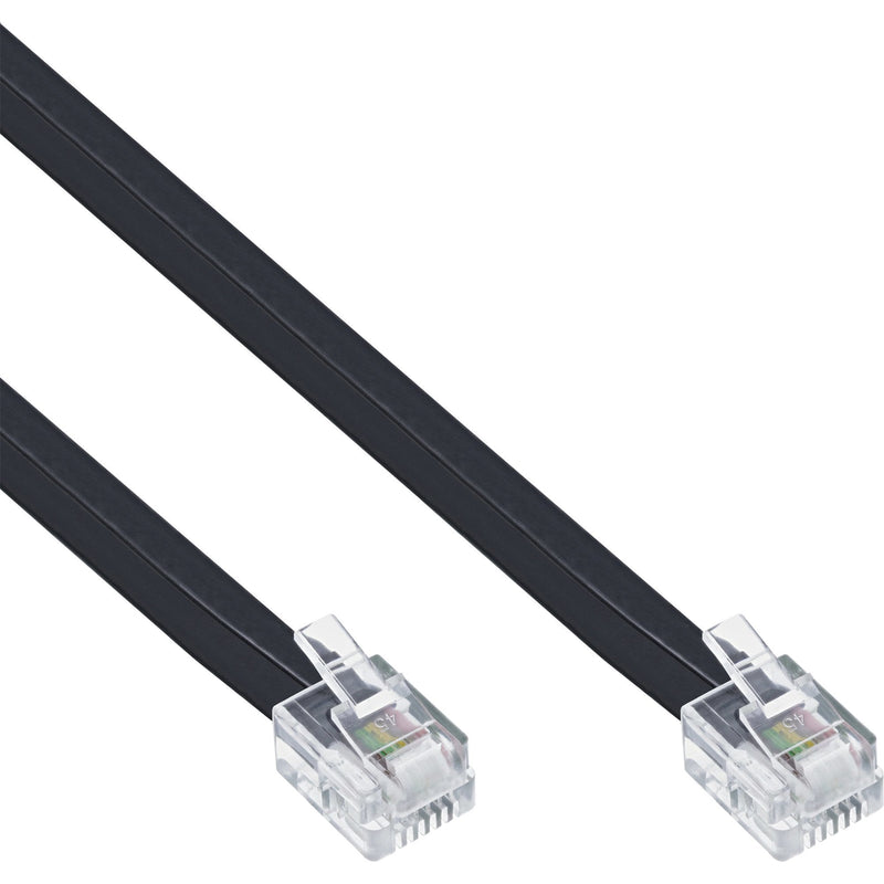 Inline Cable Modular RJ12 Male a Male 6P6C 0.5M