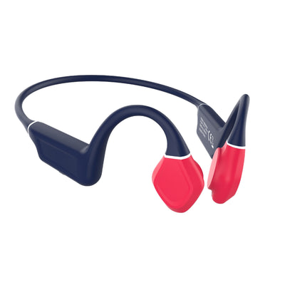 Leotec Headphones Inalámbricos Deportivos Conducción Ósea Osea Kuri With Microphone Bluetooth Azules And Rojos — image 1
