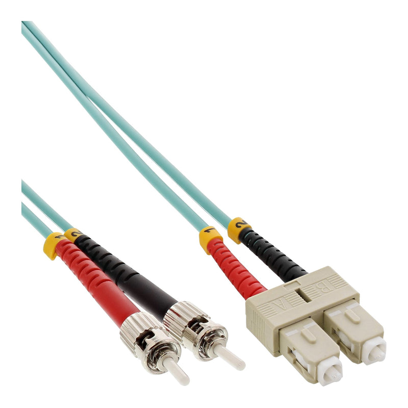 Inline Cable Duplex Fibre Optic Sc/St 50/125?M OM3 2M