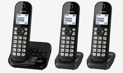 Panasonic Phone Kx-tgc 463GB Dect Identificador Llamadas Black — image 1