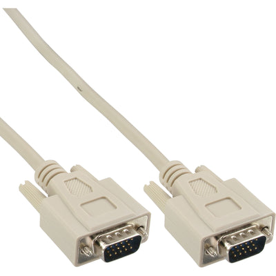 Inline Cable VGA 15 Pin HD Male a Male Grey 2M — image 1