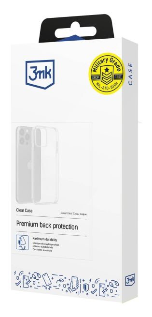 3MK Clear Case For Galaxy S25 Ultra 17,3CM (6.8) Transparent — image 1
