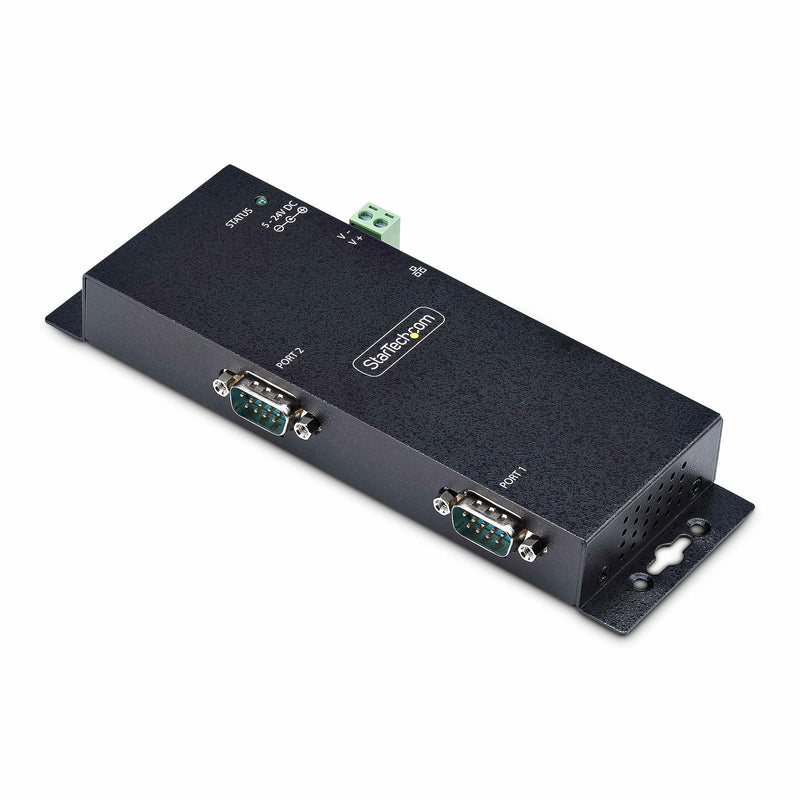 StarTech.com I23-SERIAL-Ethernet Convertidor, Repetidor And Aislador Serie RS-232 RJ-45 Black