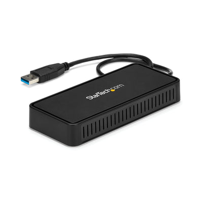 StarTech.com Mini Dock USB a DisplayPort Double With LAN GbE - 4K Double 60HZ — image 1