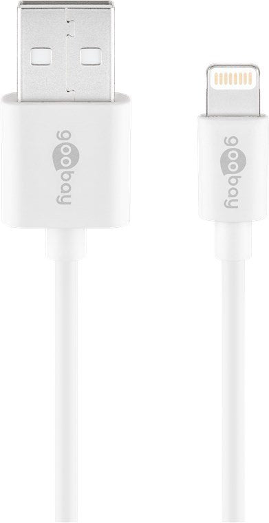 Cable Lightning - USB Lade- And 54600 White 1M — image 1