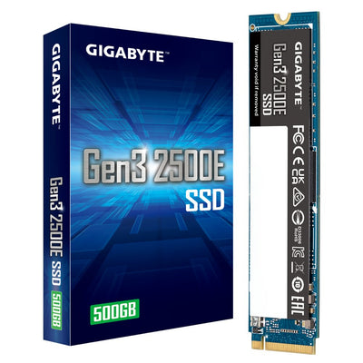 Gigabyte Drive SSD M.2 2280 500GB GEN3 2500E PCIE 3.0X4 NVME1.3 — image 1