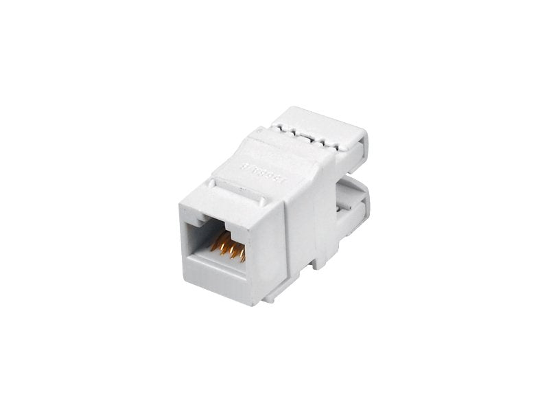 Q-lantec MKN-U6-1 Connector RJ45 UTP Categoría 6 Without Apantallar White