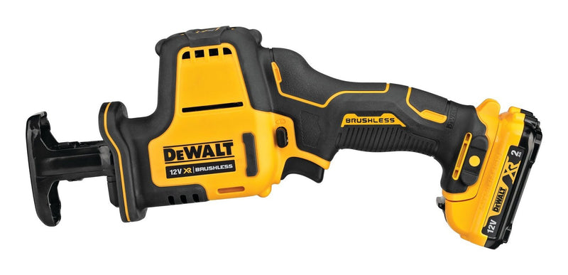 Dewalt Saw Alternativa Wireless DCS312D2, 12 Voltios Yellow/Black 2 Batteries Li-ion Xr 2,0AH, Tstak Box Ii DC