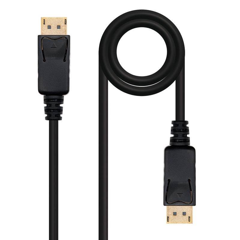 Nanocable Cable DisplayPort - DP/M-dp/M - 0.5M - Black