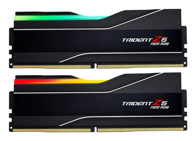 G.skill DIMM 64GB DDR5-6000 (2X 32GB) Dual-kit Black F5-6000J2636H32GX2-TZ5NR, Trident Z5 Neo Rgb, AMD Expo) F — image 1