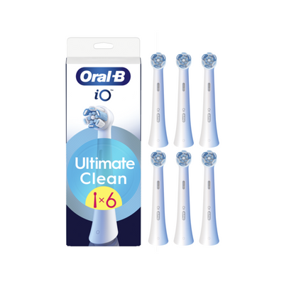 Heads Brush Teeth Reemplazables Oral-b Io Ultimateclean, Paquete 6, White — image 1