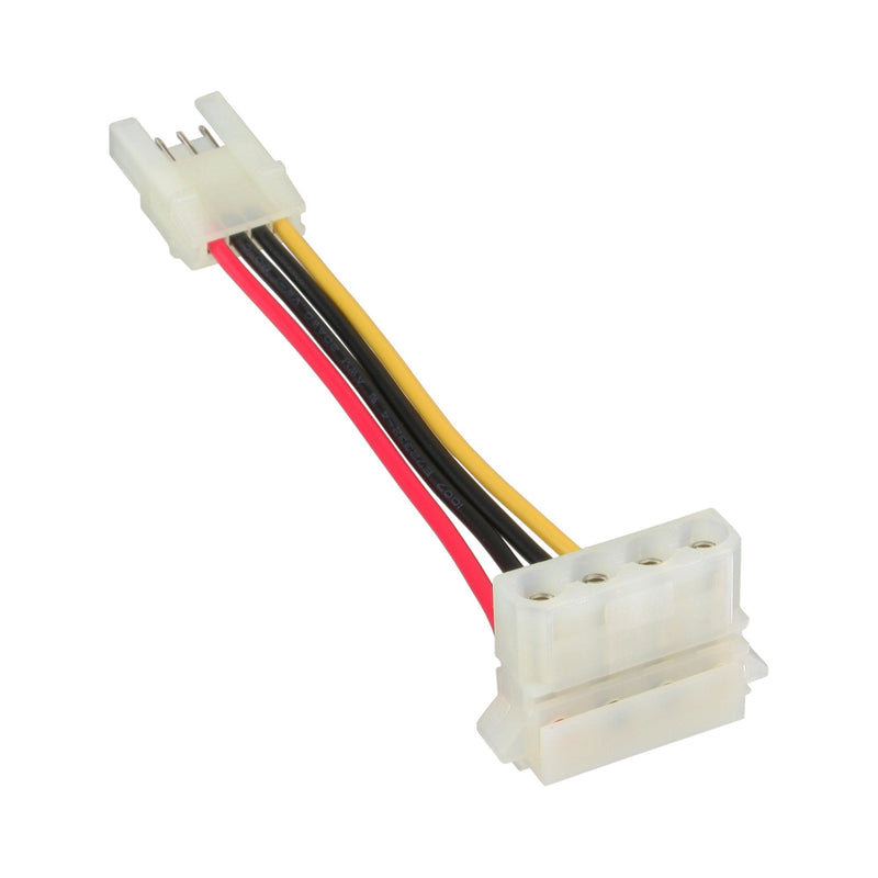 Inline Power Adapter Disquete Internal Female a Molex 4 Pines Male 6CM