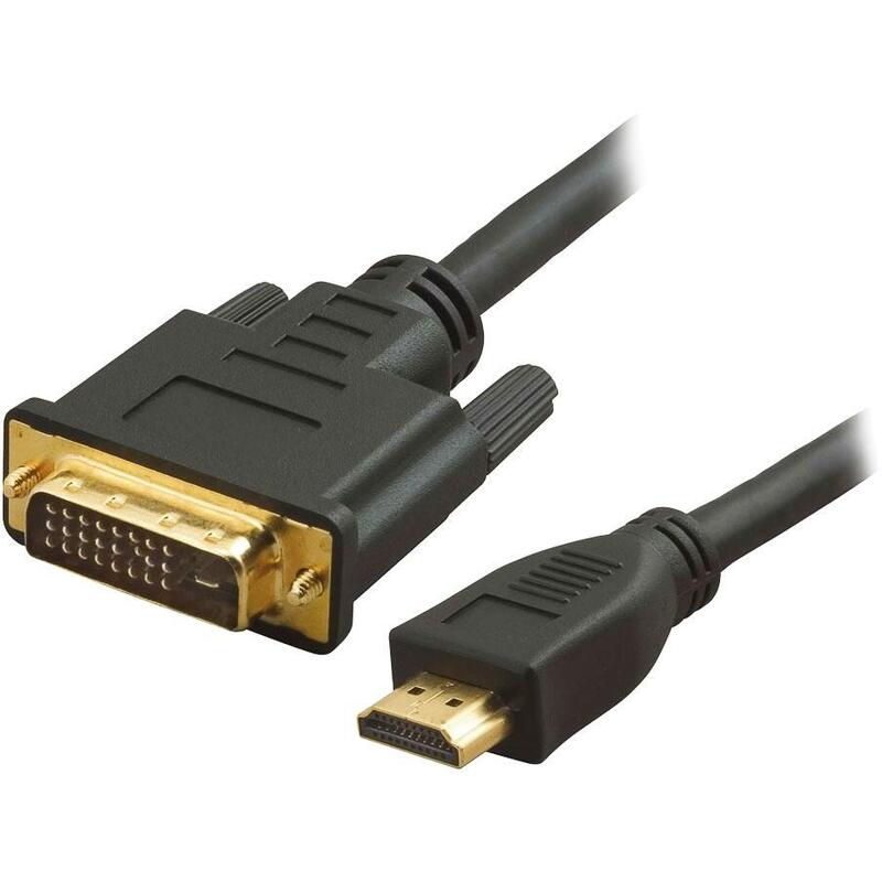 HDMI Cable DVI (st - St) 1M