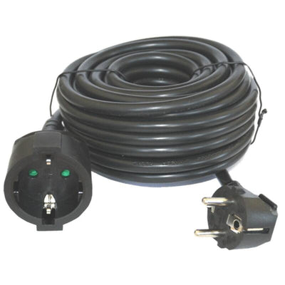 Cable Prolongador Power Silver Electrics 2M - 3X 1.5MM - 250V - 16A - 3.500W Black — image 1