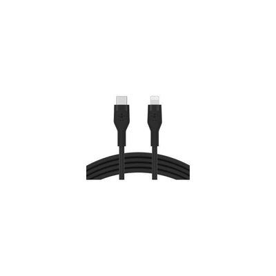 USB Cable -c To Ltg Braid Sil 1M Blk Apl — image 1