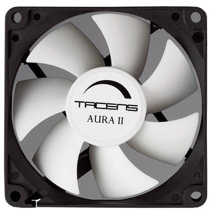 Tacens Fan Internal Box 3 Auraii 8X8 12DB, Fluxus Bearing, Antivibration Pad Low Ruido