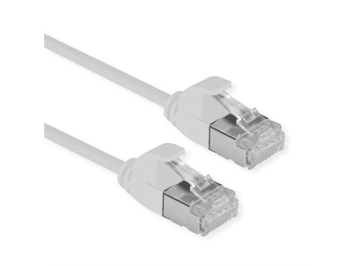 Roline U FTP Datacenter Network Cable CAT.6A (class Ea), Lsoh, Slim, Grey 1M — image 1