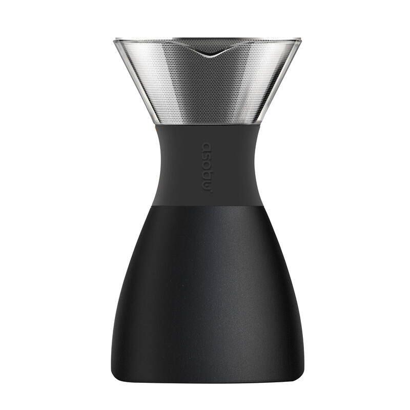 Asobu Coffee Machine Goteo With Filter Pour Over Black