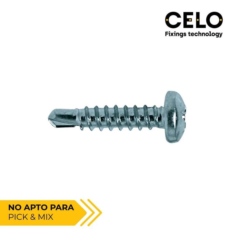 Celo Caja 250 Unid. Punta Taladro Broca Alomada (rosca Chapa) Philips Din/Ref 7504N Ø4,8X32MM Zincado