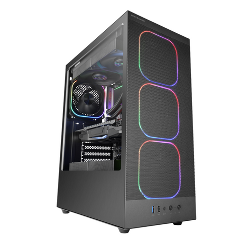 Mars Gaming Box Semitorre ATX Mc-nebula Black — image 1