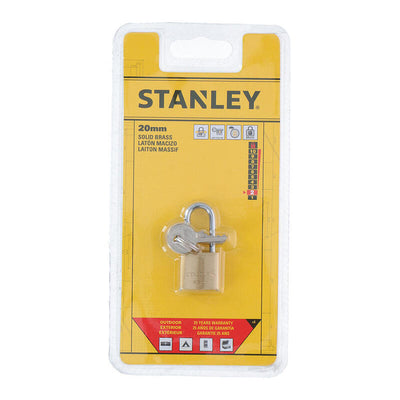 Stanley Padlock Arco 20MM With Key — image 1
