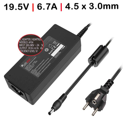 Charger Laptop Gaming HP Omen Notebook 17-W043DX W2N45UA 19.5V 6.7A 130W 4.5 X 3.0MM — image 1