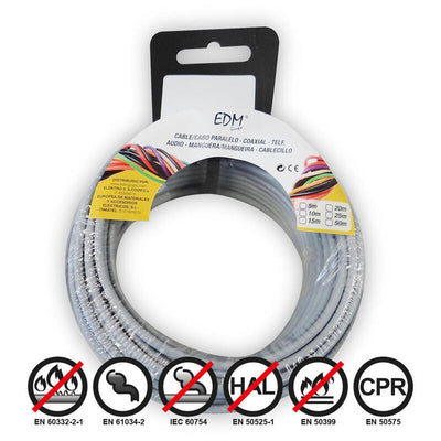 Film Roll Cablecillo Flexible 1,5MM Grey Libre Halógeno 15M — image 1