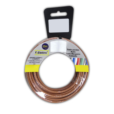 Film Roll Cablecillo Flexible 6MM Brown Libre Halógenos 10M — image 1